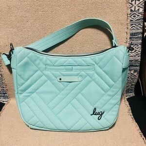 LUG Matte Luxe Harmony bag - aquamarine - Gently used